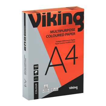 VIKING A4 Gekleurd papier Rood 160 g/m²  250 Vellen (3221619)