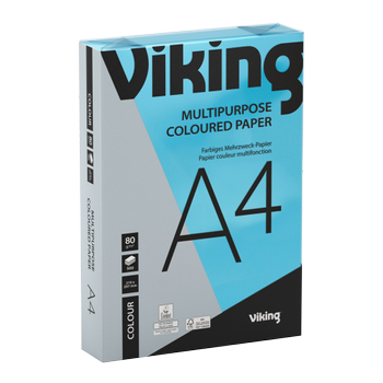 VIKING A4 Gekleurd papier Blauw 80 g/m²  500 Vellen (3221955)