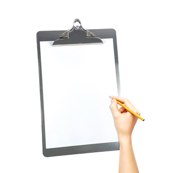 VIKING klembord foolscap aluminium zilver staand (3227514)