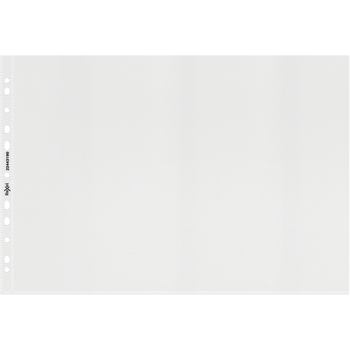 REXEL Showtassen A3 liggend Generfd Transparant 80 micron PP (Polypropeen) Opening boven 11 Gaten 10 Stuks (22443190)