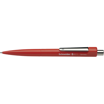 SCHNEIDER K1 Intrekbaar Balpen Rood 0,5 mm Medium Balpen Navulbaar (3152)