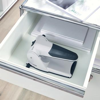 LEITZ 2 gaten stevige perforator 5180 metaal Powersave 65 vellen zwart (51800095)