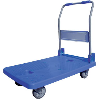 VISO Trolley RMZ910 PP (Polypropeen),  Rubber, Staal 60 x 90 x 90 cm Blauw, zilver (RMZ910)