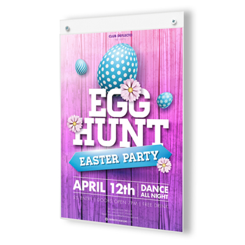 Deflecto Wandbordhouder Polystyreen 323 x 6 x 212 mm A4 Transparant (47001)