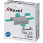 REXEL Bambi No.25 Nietjes 6/4 ACCO5020 Gegalvaniseerd staal Zilver 1500 Nietjes