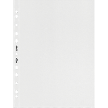 REXEL Showtassen A4 Generfd Transparant 65 micron PP (Polypropeen) Boven 11 Gaten 224804 50 Stuks (224804)