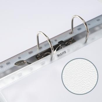 LEITZ Showtassen A4 Generfd Transparant 130 micron PP (Polypropeen) Boven 4 Gaten (47000003)