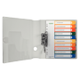 LEITZ PC Printbare Index 1293 A4 Maxi Veelkleurig 10 Tabs 11-gaats Polypropyleen 1 tot 10 (12930000)