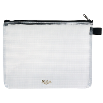 REXEL Map Ritssluiting Zwart PVC (Polyvinylchloride) 180 micron (1300257)