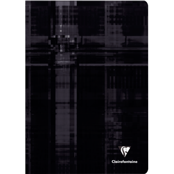 CLAIREFONTAINE A4 Geniet Schrift Kleurenassortiment Gelamineerde kartonnen kaft Geruit 4 x 8 mm 40 Vellen (3123C)