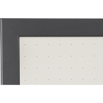 BI-OFFICE Black Shadow Whiteboard Magnetisch Gelakt staal 60 (B) x 45 (H) cm (MM04109163)