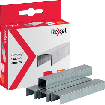 REXEL Odyssey Nietjes 13/6 2100050 Gegalvaniseerd staal Zilver 2500 Nietjes (2100050)