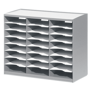Paperflow Sorteerstation A4 PS (Polystyreen) Grijs 67,4 x 30,8 x 54,8 cm (802.02)