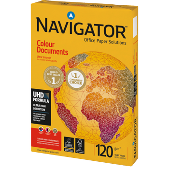 Navigator Colour Documents A4 Kopieerpapier 120 g/m² Glad Wit 250 Vellen (COP120CA)