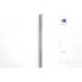 OXFORD Office Essentials Notitieboek A4+ Gelinieerd Spiraal gebonden Karton Zwart Geperforeerd 140 Pagina's (QXF 353002074)