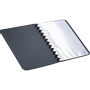 OXFORD Vario-Zipp Showalbum 25 Vakken A4 Antraciet (61420AZ)