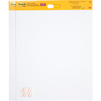 POST-IT Super Sticky Flipoverblok Blanco 51 x 58 cm Wit 2 Stuks à 20 Vellen (566)