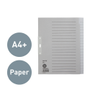 LEITZ Blanco Tabbladen A4+ Grijs 20 tabs Karton 3 Gaten 1220 (12200085)