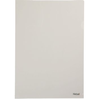 Hetzel L-map A4 Transparant PVC (Polyvinylchloride) 140 micron 50 Stuks (21780090)