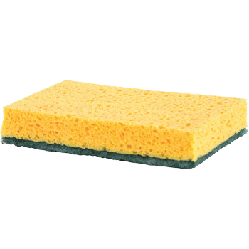 Betra Schuurspons Geel, groen 10 Stuks Viscose (520002)