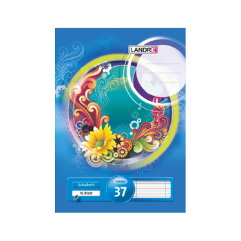 Landré A4 80 g/m² 16 vellen gelinieerd 4 gaats (100050045)