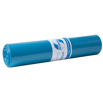 DEISS LDPE Premium Gemiddeld gebruik Vuilniszakken 70 l Blauw PE (polyethyleen) 40 micron 25 Stuks (10708)