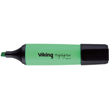 VIKING HC1-5 Tekstmarker Groen Breed Beitelpunt 1 - 5 mm (4699695)