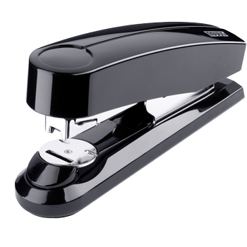 NOVUS NOVUS OFFICE Flat Clinch nietmachine B 4FC Halve strip 50 Vellen Zwart 24/6, 24/8, 26/6, 26/8 Kunststof,  metaal (020-1423)