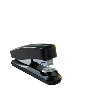 NOVUS NOVUS OFFICE Flat Clinch nietmachine B 4FC Halve strip 50 Vellen Zwart 24/6, 24/8, 26/6, 26/8 Kunststof,  metaal (020-1423)