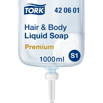 Tork Hand and Body Handzeep Vloeibaar Fris S2 Blauw 420601 1 L (420601)