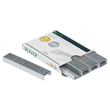 LEITZ Power Performance P3 Nietjes 26/6 55720000 Gegalvaniseerd staal Zilver 1000 Nietjes (55720000)