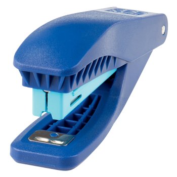 Sax Nietmachine H349 Volledig strip 25 Vellen Blauw 24/6, 26/6 Kunststof,  metaal (0-349-04)