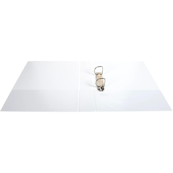 UNBRANDED 40 mm Presentatieringband PP (Polypropeen) A4 2 Ringen Wit (51823E)