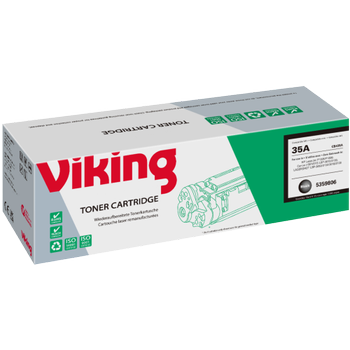 VIKING 35A compatibele HP tonercartridge CB435A zwart (5359806)