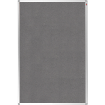 VIKING Vilt Prikbord Niet magnetisch 120 (B) x 0,81 (D) x 90 (H) cm Aluminium Grijs (5372694)