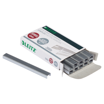 LEITZ JUWEL Nietjes 4 mm 56400000 Gegalvaniseerd staal Zilver 2000 Nietjes (56400000)