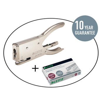 LEITZ JUWEL Nietjes 4 mm 56400000 Gegalvaniseerd staal Zilver 2000 Nietjes (56400000)