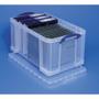 Really Useful Box Kunststof Archiefdoos 48 l Transparant 40 x 31,5 x 60 cm (48CCB)