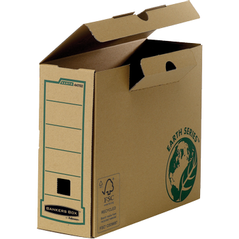 BANKERS BOX Earth Archiefdoos A4 Bruin 10,3 x 31,9 x 25,4 cm 20 Stuks (4470201)