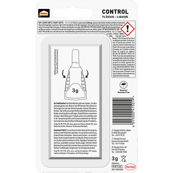 PATTEX Secondelijm Permanent Matic Vloeibaar Transparant PST2C 3 g (2804586)