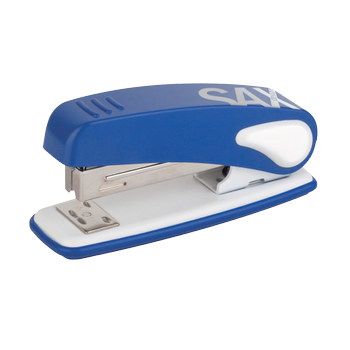 Sax Nietmachine 239 Volledig strip 25 Vellen Blauw, wit 24/6, 26/6 Kunststof,  metaal (0-239-14)