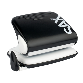 Sax Century 2 Gaten Perforator Metaal 15 Vellen 318 Zwart (0-318-19)