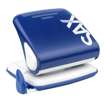 Sax Century 2 Gaten Perforator Metaal 25 Vellen 418 Blauw (0-418-14)