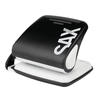 Sax Century 2 Gaten Perforator Metaal 25 Vellen 418 Zwart (0-418-19)