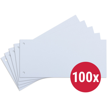 VIKING Scheidingsstroken 100% Gerecycled A4 Wit Karton Rechthoekig 2 Gaten 5847129 100 Stuks (5847129)