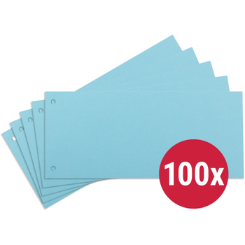 VIKING Scheidingsstroken 100% Gerecycled A4 Blauw Karton Rechthoekig 2 Gaten 5847192 100 Stuks (5847192)
