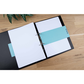 VIKING Scheidingsstroken 100% Gerecycled A4 Blauw Karton Rechthoekig 2 Gaten 5847192 100 Stuks (5847192)