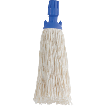 Betra Mop 30 x 7 x 30 cm Wit, blauw 2 Stuks (130222B)