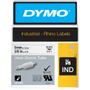 DYMO IND S0718280 / 18053 Authentiek Rhino Heat Shrink Labeltape Zelfklevend Zwart op wit 9 mm x 1.5m