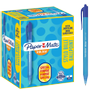 PAPERMATE InkJoy 100 RT InkJoy Intrekbaar Balpen Blauw 0,8 mm Medium Balpen 100 Stuks